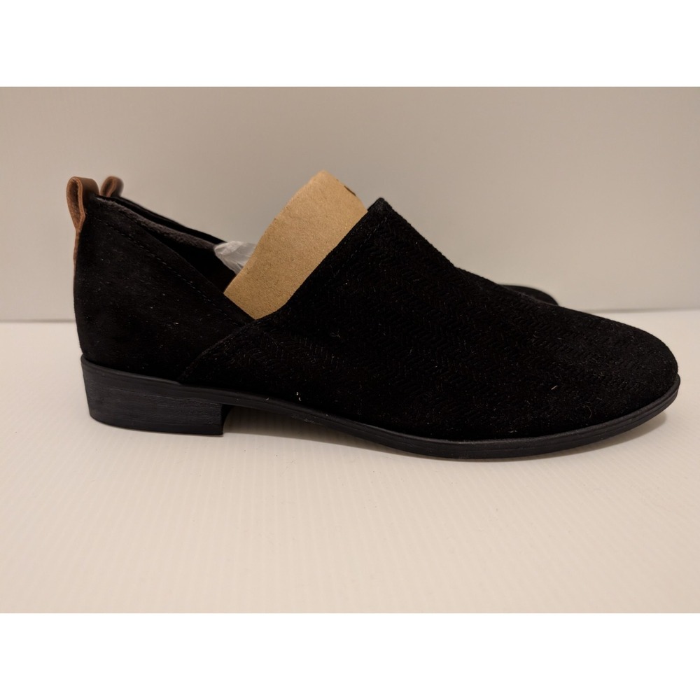 Dr. Scholls Women Shoes 8M Ruler Slip On Shooties Microfiber Faux Suede